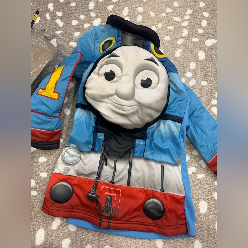 Thomas The Train Halloween costume 3D tank top toddler boys tank engine &friends